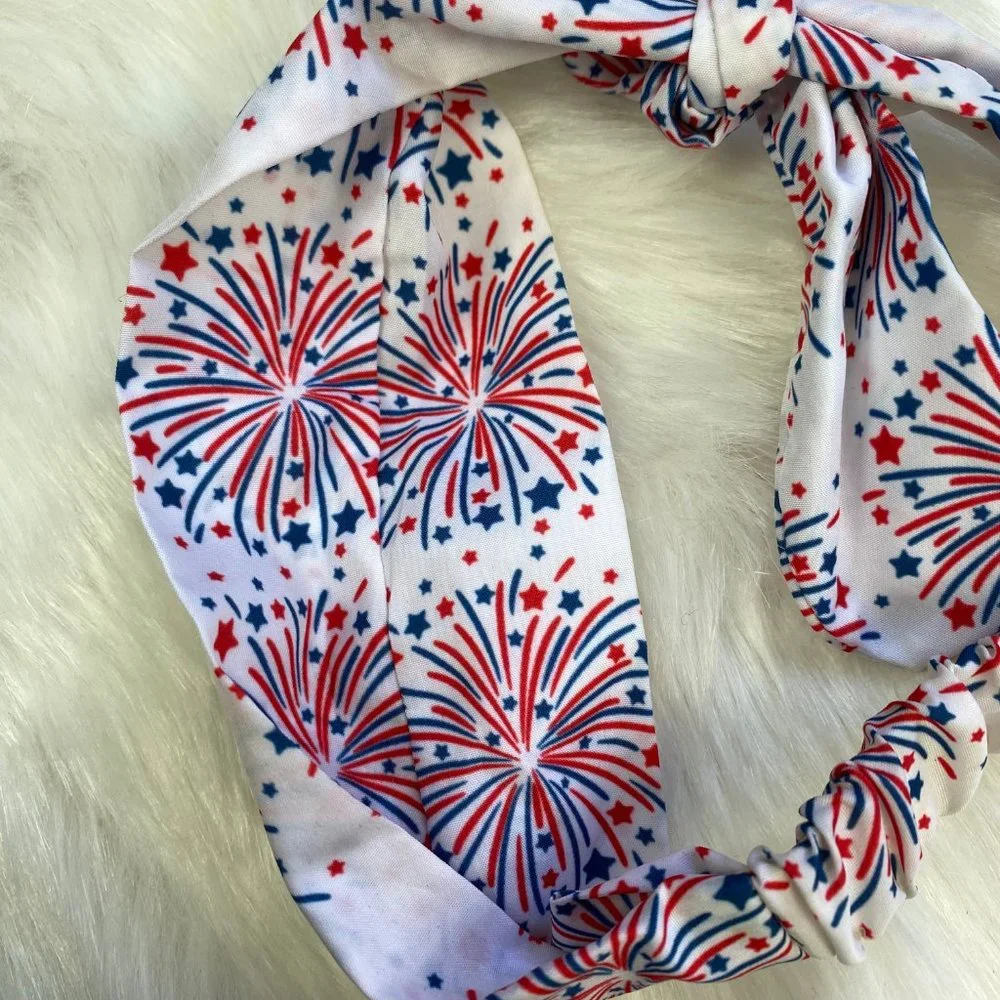 Vintage firework tied